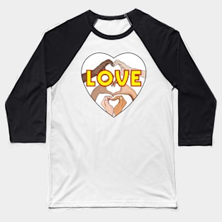 Culture of love V8 Baseball T-Shirt